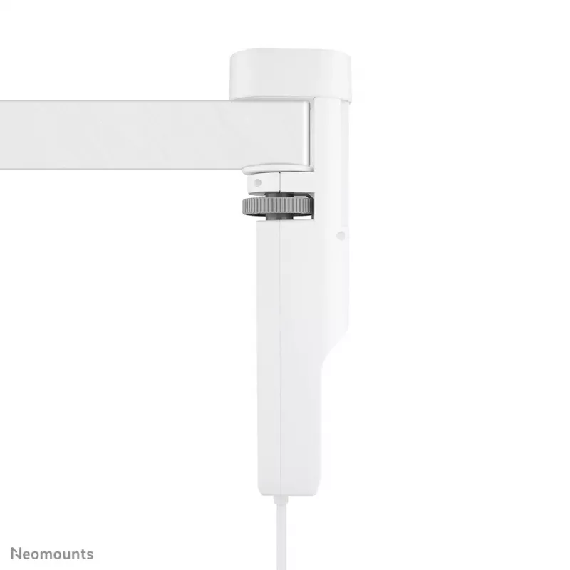 Neomounts DS22-840WH6 Desk socket with clamp and USB-C and USB-A ports - Quick charge