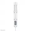 Neomounts DS22-840WH6 Desk socket with clamp and USB-C and USB-A ports - Quick charge