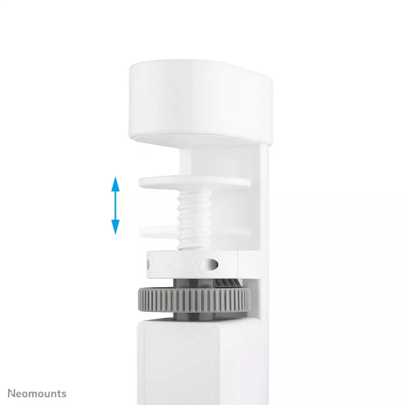 Neomounts DS22-840WH6 Desk socket with clamp and USB-C and USB-A ports - Quick charge