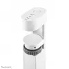 Neomounts DS22-840WH6 Desk socket with clamp and USB-C and USB-A ports - Quick charge