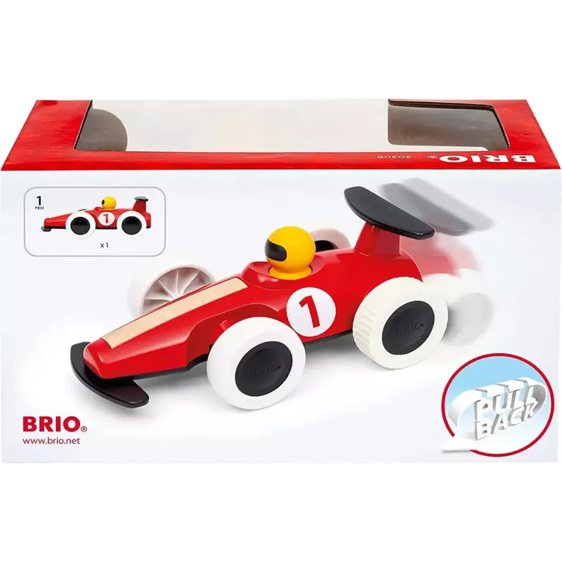 Toy car Ravensburger BRIO Pull Back Motorized Big Race Car Toy Vehicle