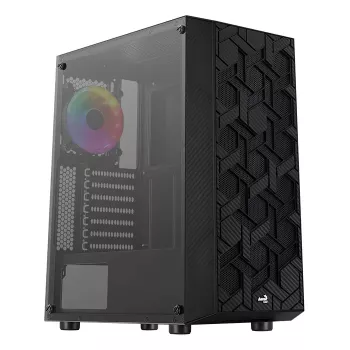 Aerocool Hive-G-BK-v3 Midi Tower Black