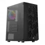 Aerocool Hive-G-BK-v3 Midi Tower Black