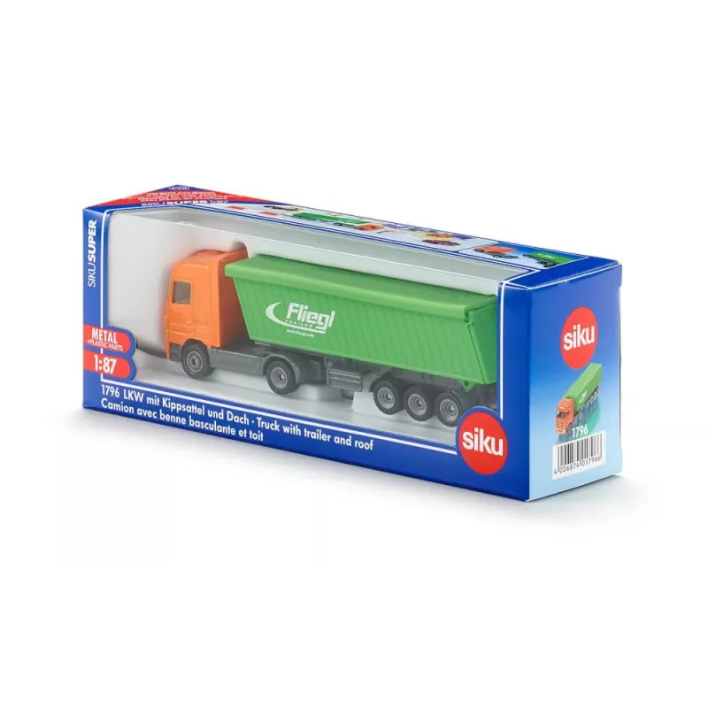 Truck/Trailer model Siku Siku Truck with trailer and roof