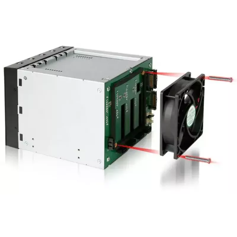 Drive Bay Panel Icy Dock MB155SP-B Black