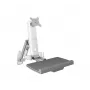 ICY BOX IB-MS600-W 61 cm (24 inch) Wall Grey, Silver, White