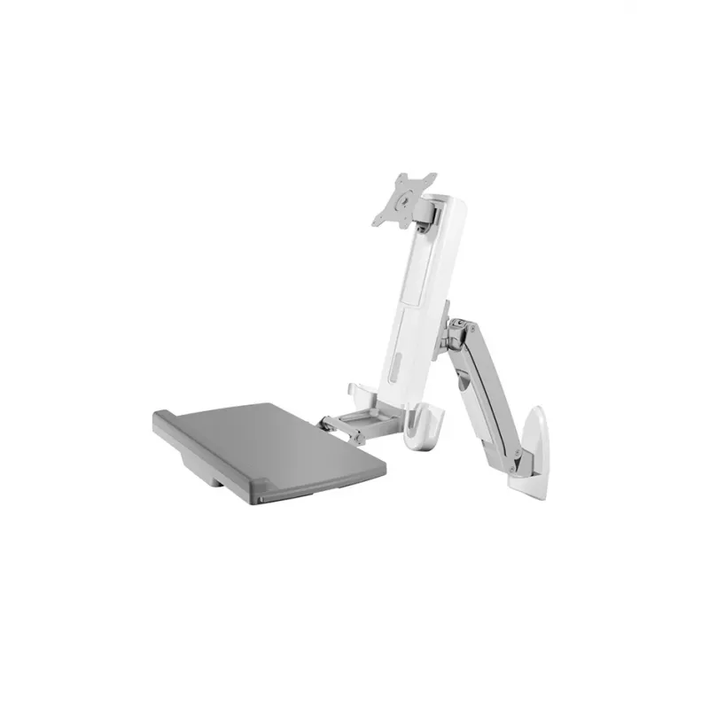ICY BOX IB-MS600-W 61 cm (24 inch) Wall Grey, Silver, White