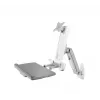 ICY BOX IB-MS600-W 61 cm (24 inch) Wall Grey, Silver, White