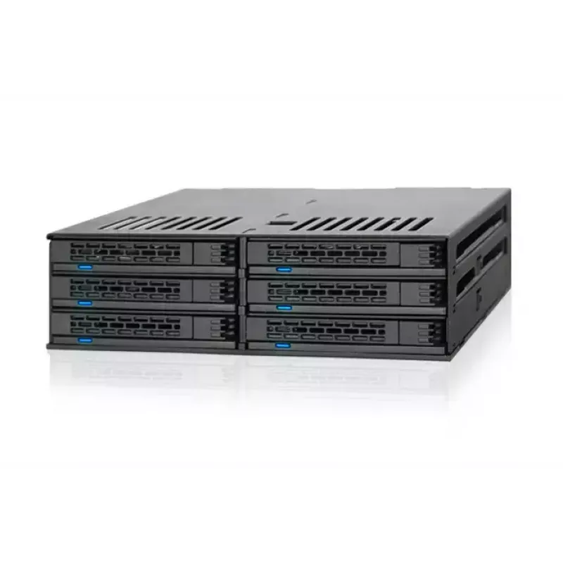 Disk Array Icy Dock MB326SP-B 0 TB Rack 1U Black