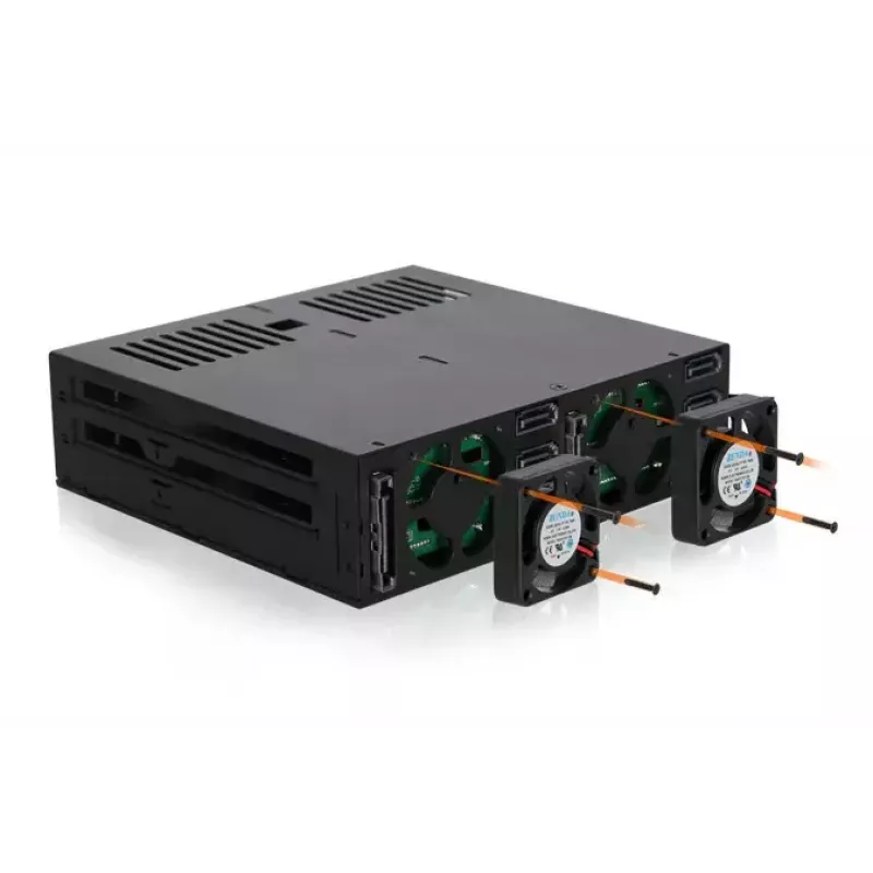 Disk Array Icy Dock MB326SP-B 0 TB Rack 1U Black