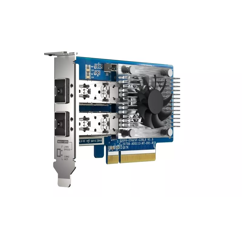 QNAP QXG-25G2SF-CX6 network card Internal Fiber 25000 Mbit/s