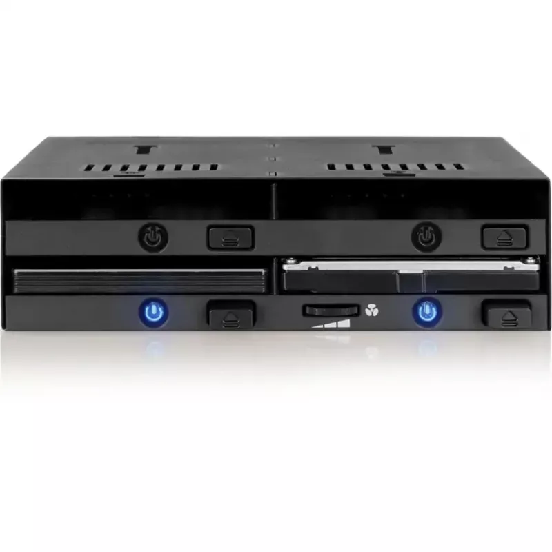 removable frame icy dock MB014SP-B R1 black — 1x 3.5 inch SATA drive bay, hot-swap compatible