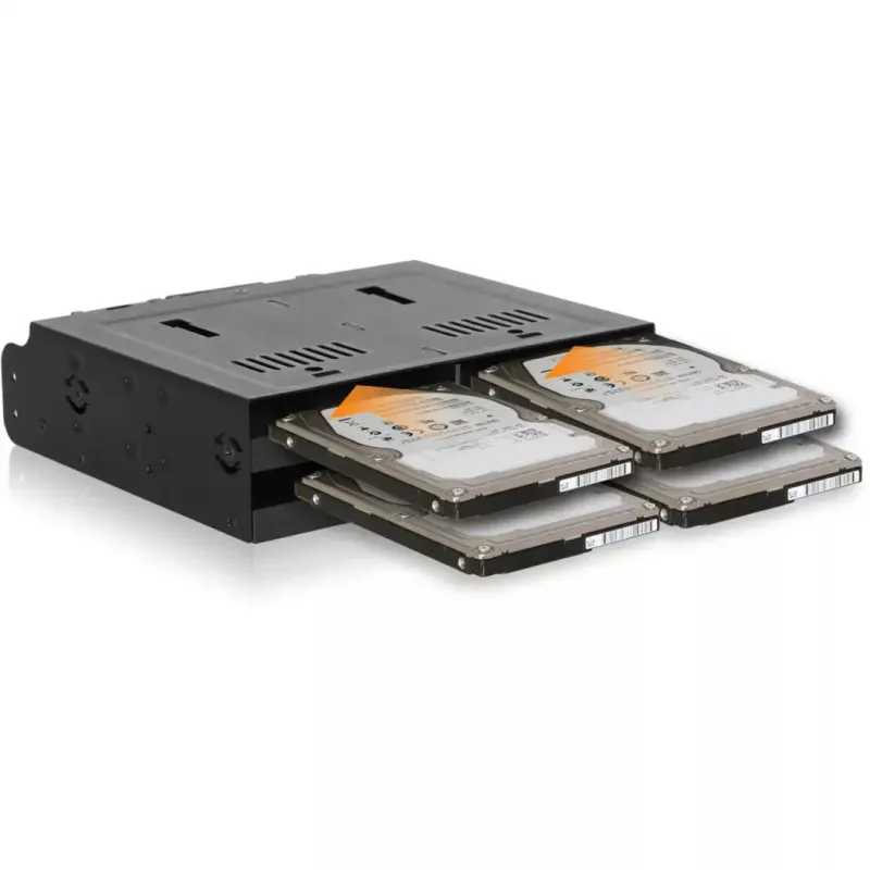 removable frame icy dock MB014SP-B R1 black — 1x 3.5 inch SATA drive bay, hot-swap compatible