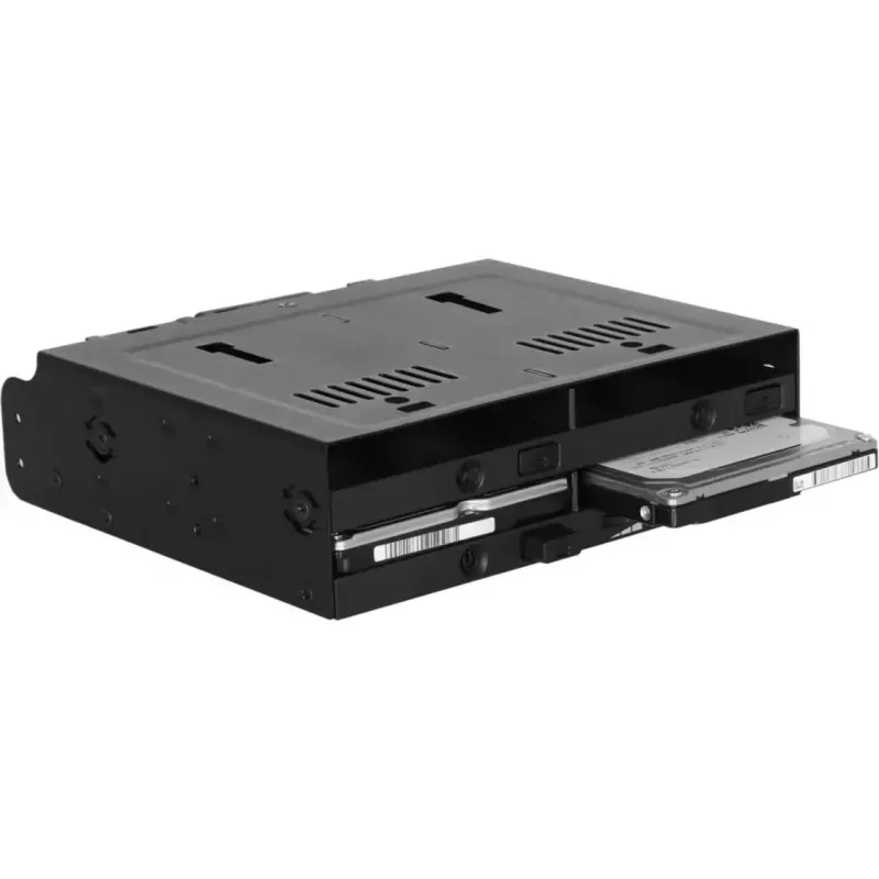 removable frame icy dock MB014SP-B R1 black — 1x 3.5 inch SATA drive bay, hot-swap compatible
