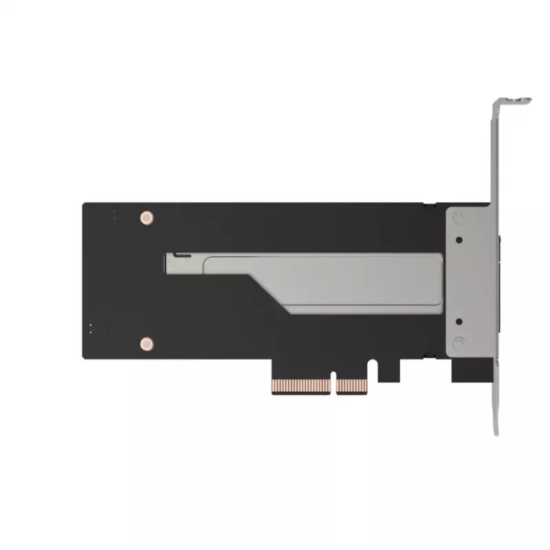 PCIe NVMe M.2 adapter card icy dock MB840M5P-B, black/silver