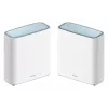 D-Link EAGLE PRO AI AX3200 Mesh System(3-Pack), White, Internal, Mesh system, Power, Status, 740 m², Dual-band (2.4 GHz / 5 GHz)