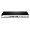 D-Link DXS-1210-12SC/E network switch Managed L2 10G Ethernet (100/1000/10000) 1U Black, Silver