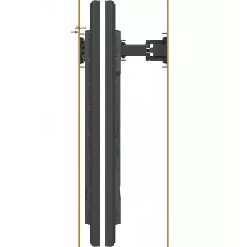 iiyama MD-WM0001 signage display mount 165.1 cm (65 inch) Black