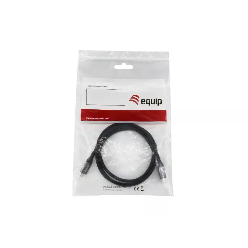 Equip USB 4 Gen 3 C to C Cable, M/M, 1.2m, 8K/60Hz, 40Gbps, PD3.1 240W