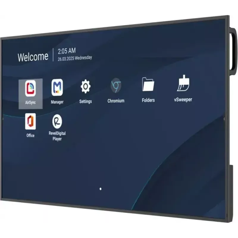 Commercial 50 inch 4K LCD Display VIEWSONIC CDE5014-2C, 3840×2160, 500 cd/m², Android 14, Wi‑Fi, 24/7