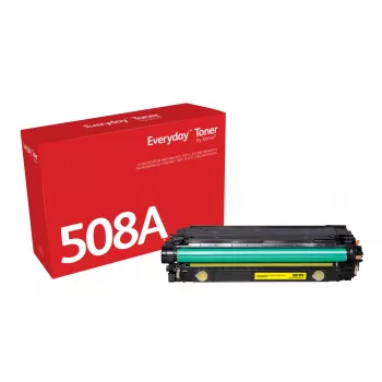 Everyday™ Yellow Toner by Xerox compatible with HP 508A (CF362A), Standard capacity
