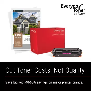 Everyday™ Black Toner by Xerox compatible with HP 203A (CF540A), Standard capacity