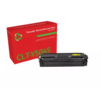 Everyday™ Yellow Remanufactured Toner by Xerox compatible with Samsung CLT-Y504S, Standard capacity