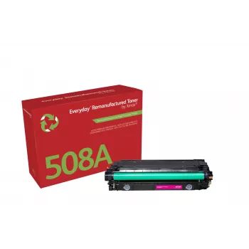 Everyday™ Magenta Remanufactured Toner by Xerox compatible with HP 508A (CF363A), Standard capacity