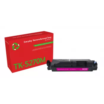 Everyday™ Magenta Remanufactured Toner by Xerox compatible with Kyocera TK-5270M, Standard capacity