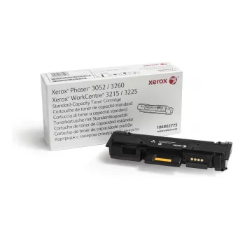 Xerox Genuine Phaser® 3052/3260, WorkCentre® 3215/3225 Black Standard capacity Toner Cartridge (1500 Pages) - 106R02775
