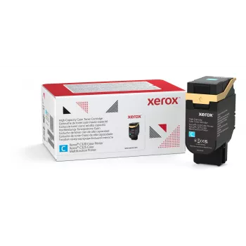 Xerox Genuine ® C320 Color Printer/C325 Color Multifunction Printer Cyan High capacity Toner Cartridge (5500 Pages) - 006R04828