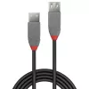 Lindy 3m USB 2.0 Type A Extension Cable, Anthra Line