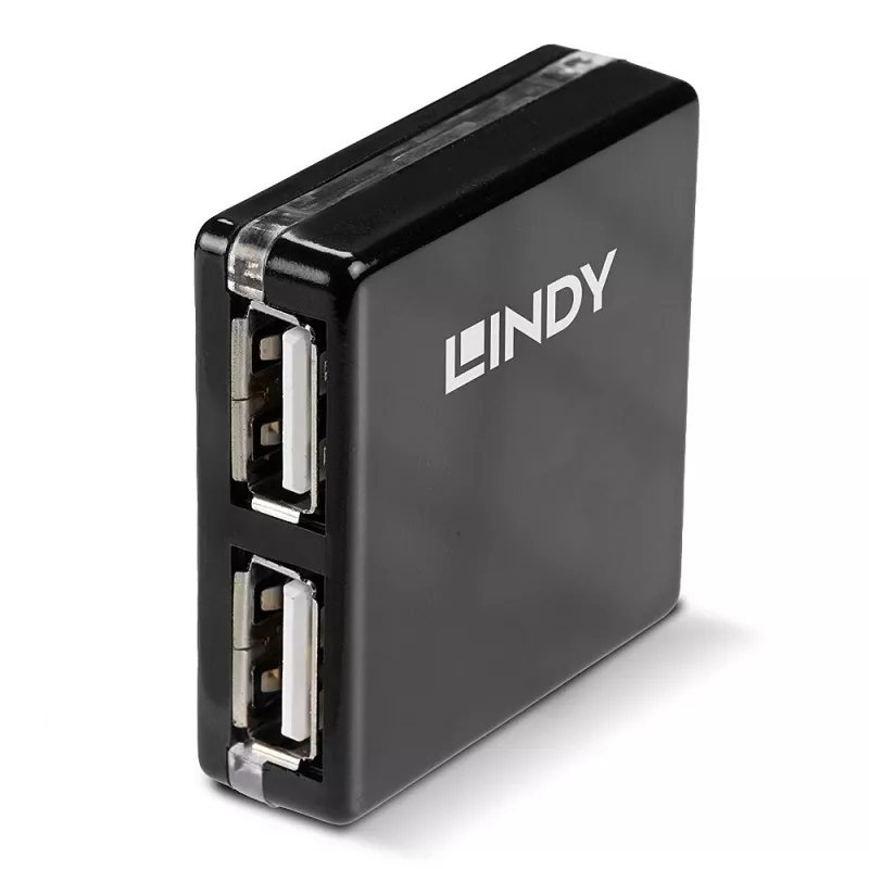 USB Hub Lindy 4 Port USB 2.0 Mini Hub