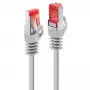 Lindy 47342 networking cable Grey 0.3 m Cat6 S/FTP (S-STP)