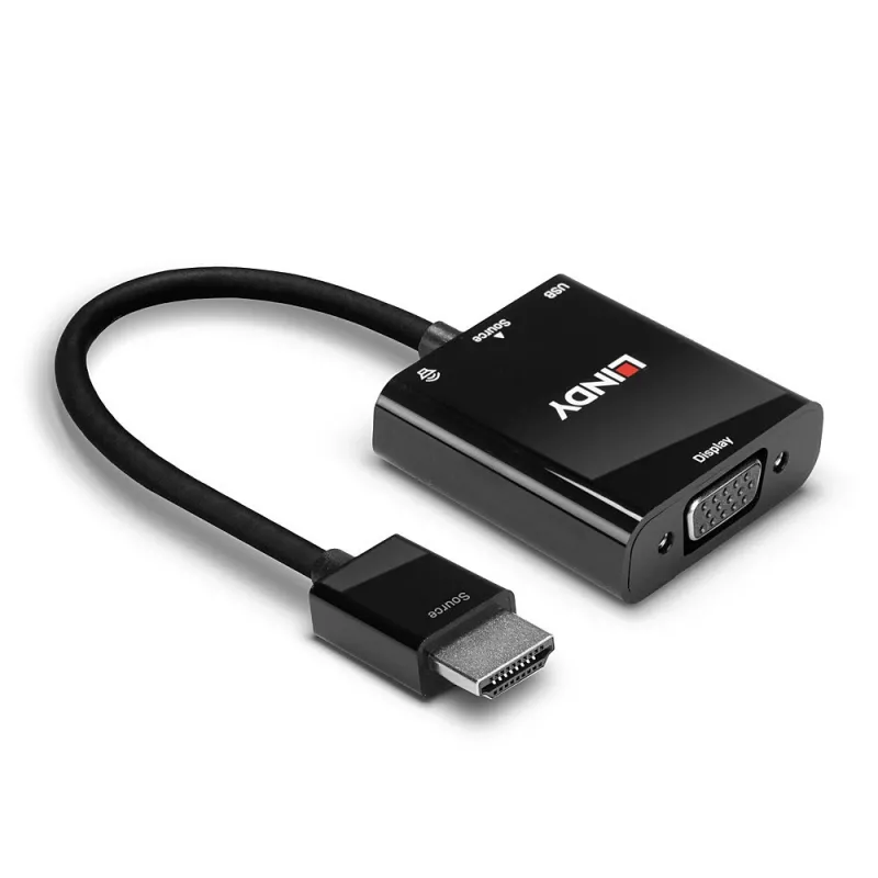 HDMI to VGA and Audio Converter Lindy 38285