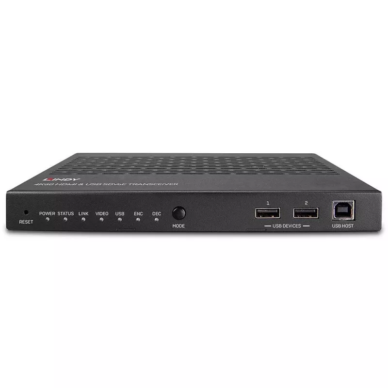 AV transmitter Lindy 4K60 HDMI and USB SDVoE Transceiver
