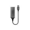 Lindy USB 3.0 Gigabit Ethernet Converter, Wired, USB, Ethernet, 5000 Mbit/s, Silver