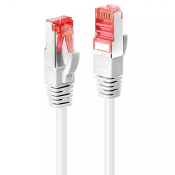 Network cable Lindy Cat.6 S/FTP RJ-45, 3 m, white, 10/100/1000Base-T(X)