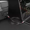 USB 2.0 Type C to B Cable Lindy 36940 0.5m Anthra Line