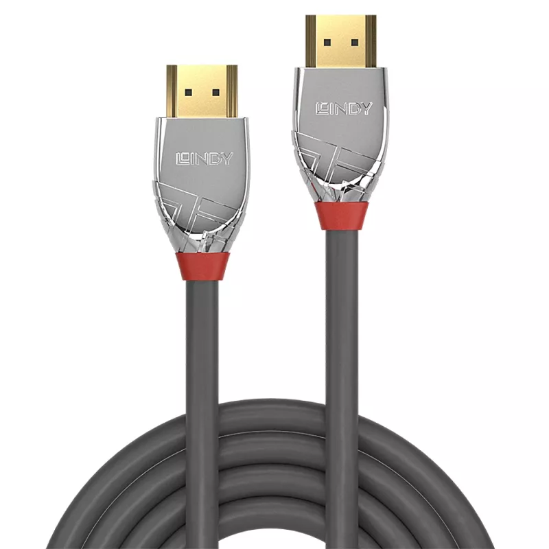 Lindy 0.5m High Speed HDMI Cable, Cromo Line