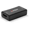 Lindy 50m HDMI 4K30 Repeater, HDCP 2.2, AV receiver, Wired, Black, HDCP