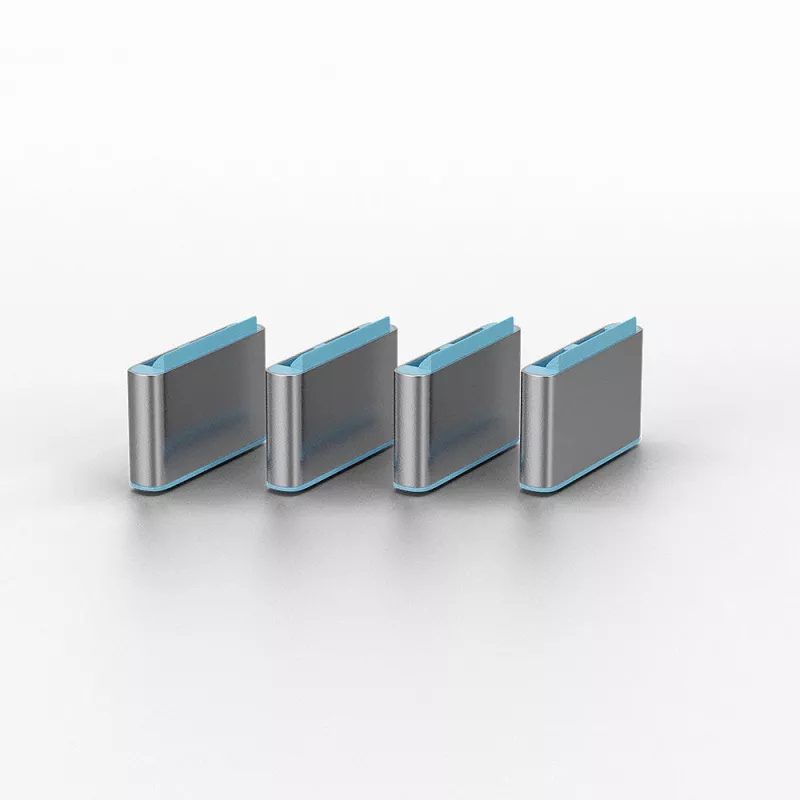 Port blocker Lindy USB Type C Port Blockers Without Key Pack of 10 Blue