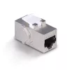 Network Cable Lindy CAT 6A Female Coupler Keystone RJ-45 Flat Metallic 1 pc