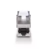 Network Cable Lindy CAT 6A Female Coupler Keystone RJ-45 Flat Metallic 1 pc