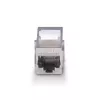 Network Cable Lindy CAT 6A Female Coupler Keystone RJ-45 Flat Metallic 1 pc