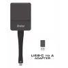 iiyama WP D002C Wireless Presentation Dongle, USB-C (DP-Alt), E-Share, Silver/Black