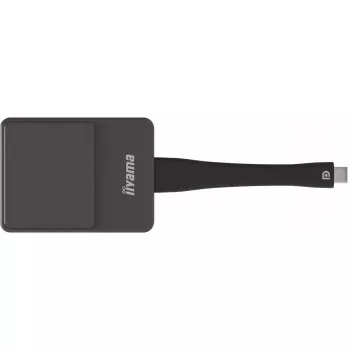 iiyama WP D002C Smart TV dongle USB 4K Ultra HD Black, Silver