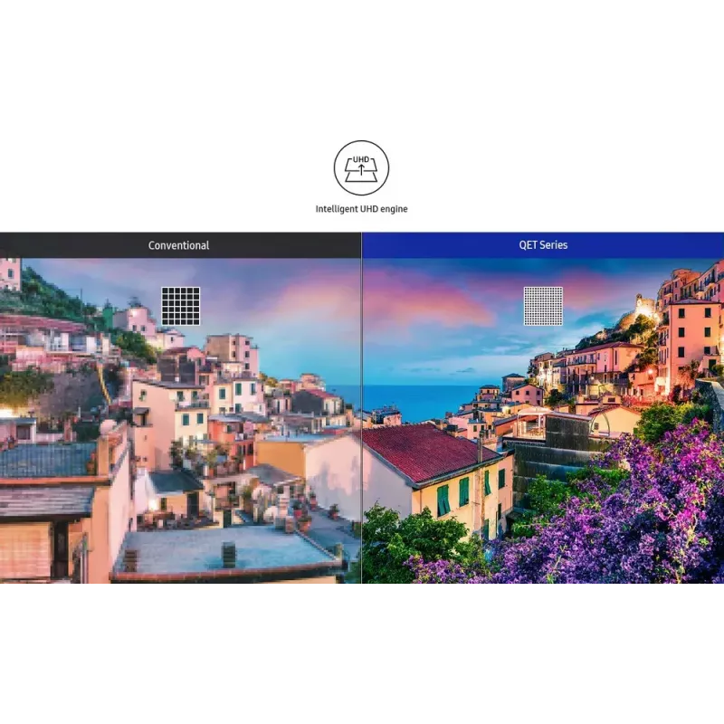 Digital signage flat panel Samsung 65 inch Crystal UHD 4K Signage QE65T LCD 3840 x 2160