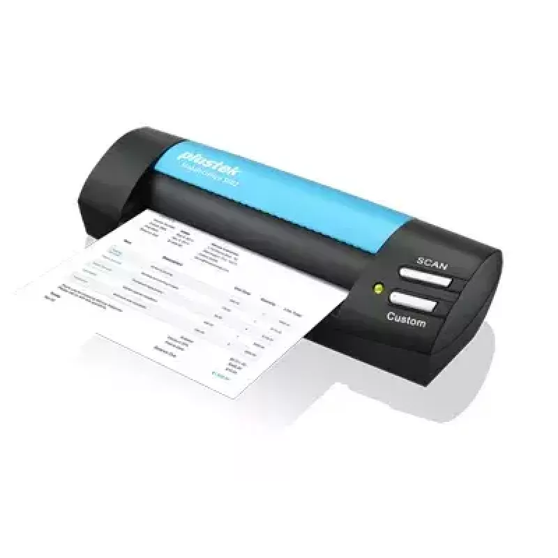 Plustek MobileOffice S602 Business card scanner 1200 x 1200 DPI A6 Black, Blue