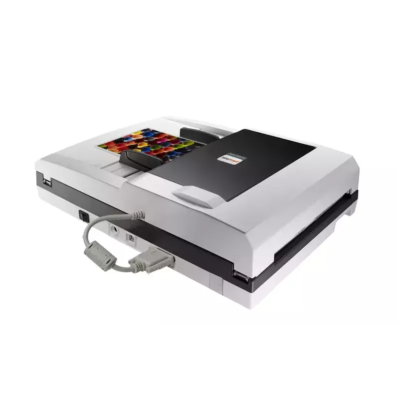 Plustek SmartOffice PL4080 ADF Flatbed & ADF scanner 600 x 600 DPI A4 Black, Grey